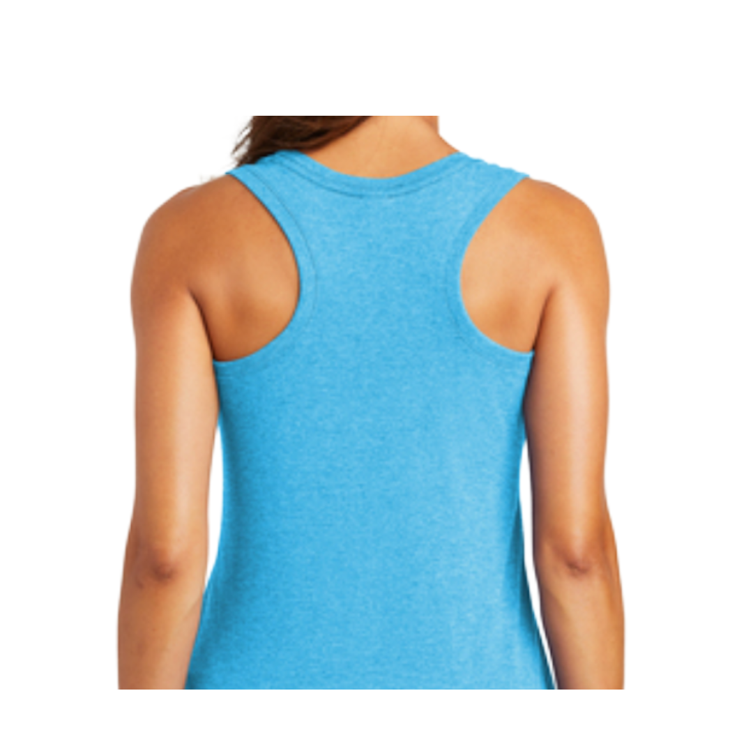 Women's Racerback Tank - Black, White, Gray or Blue