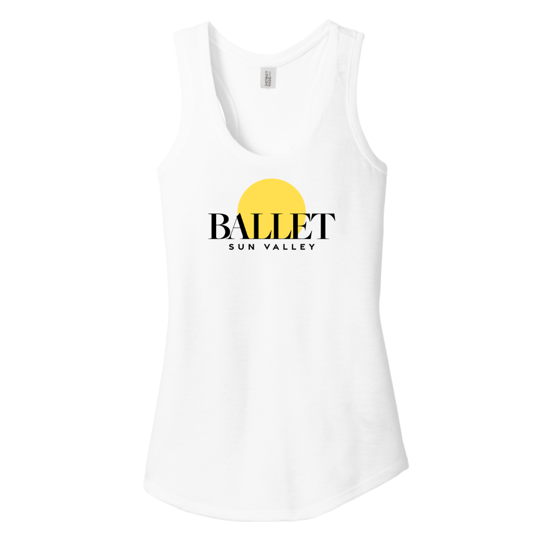 Women's Racerback Tank - Black, White, Gray or Blue